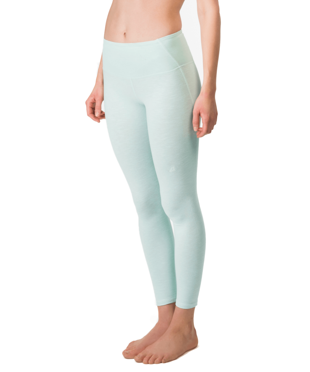 PROYOG Women's Yoga Pants with Foldable Waistband Organic Cotton