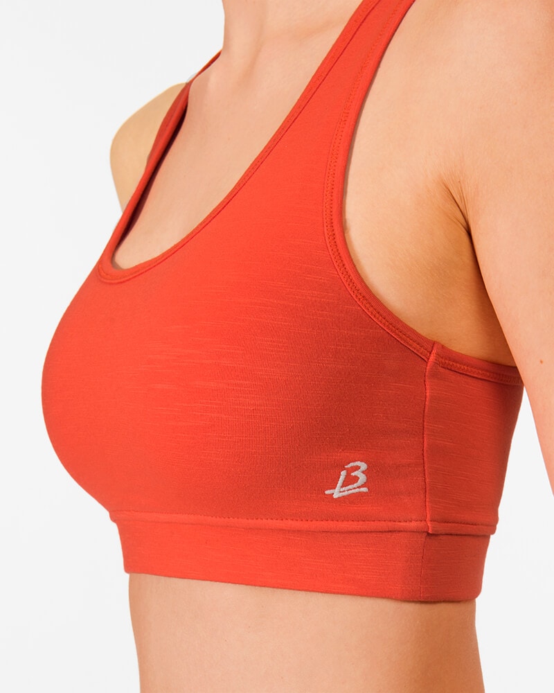 Organic sport bras from certified high quality cotton- B-LIGHT